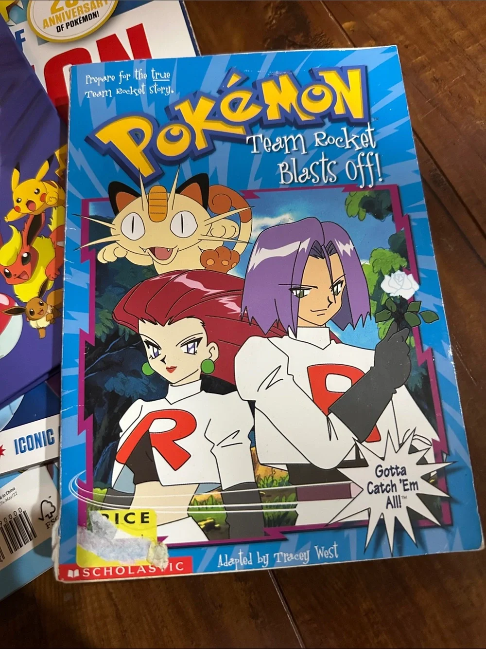 Pokemon Book Lot 4 NEW Seek & Find Kanto Guess the Pokemon Team Rocket Retro Gam